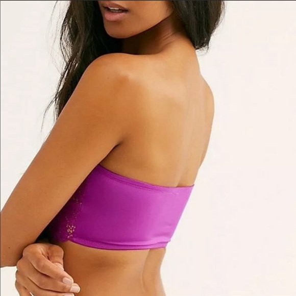 Free People Camila Lace Bandeau Bralette Medium - Picture 2 of 4